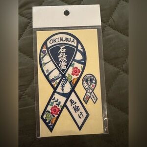 Okinawa Ribbon Sticker Set